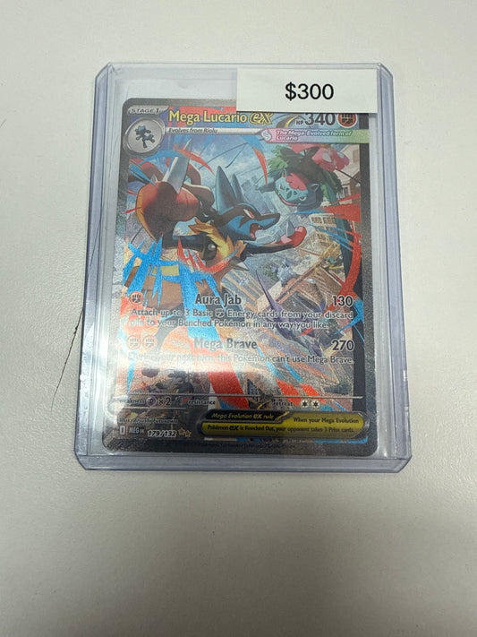 Pokemon Mega Lucario Ex 179/132