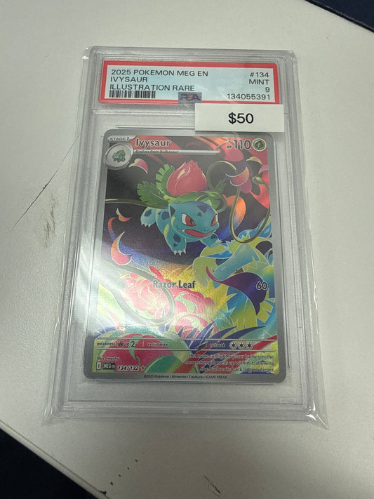 Pokemon Ivysaur #134/132 PSA 9