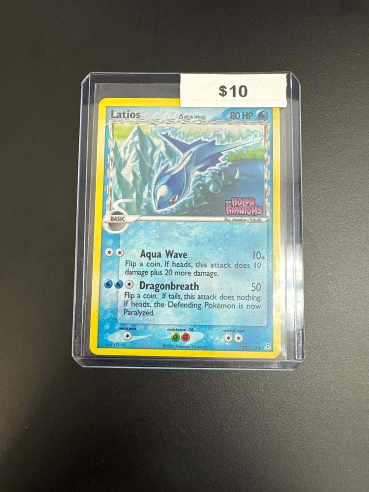 Pokémon Latios Delta Species Reverse Holo 22/110