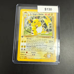 Pokémon Lt. Surges Raichu 11/132 1st Ed.