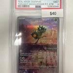 Pokemon Teal Mask Ogerpon Pokemon Center 123 PSA 9