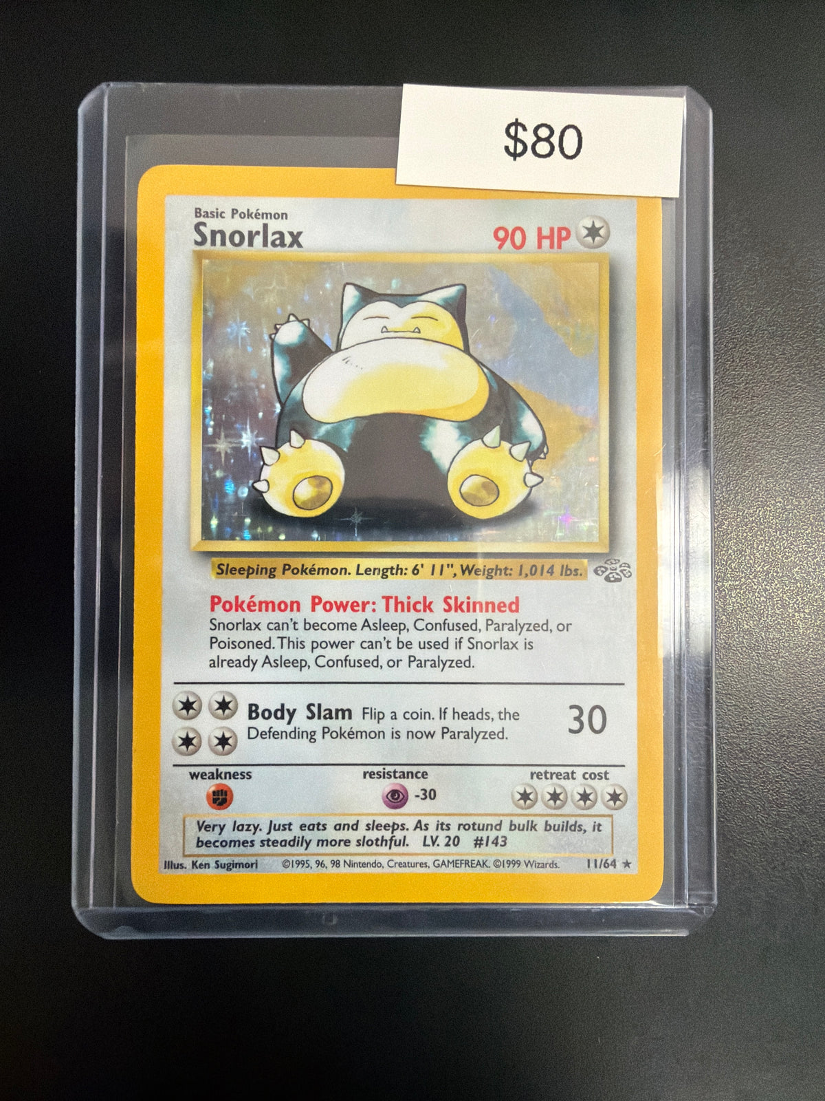 Pokemon Jungle Snorlax #11/64