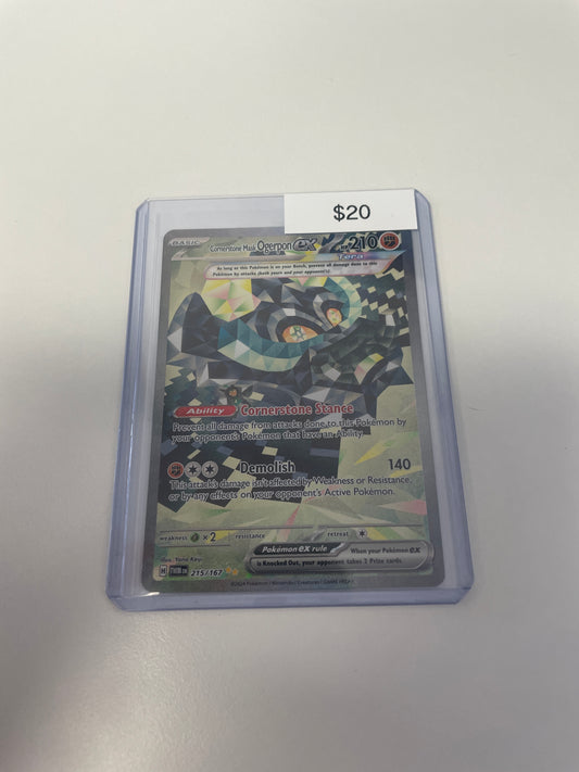 Pokemon Cornerstone Mask Ogerpon Ex #215/167