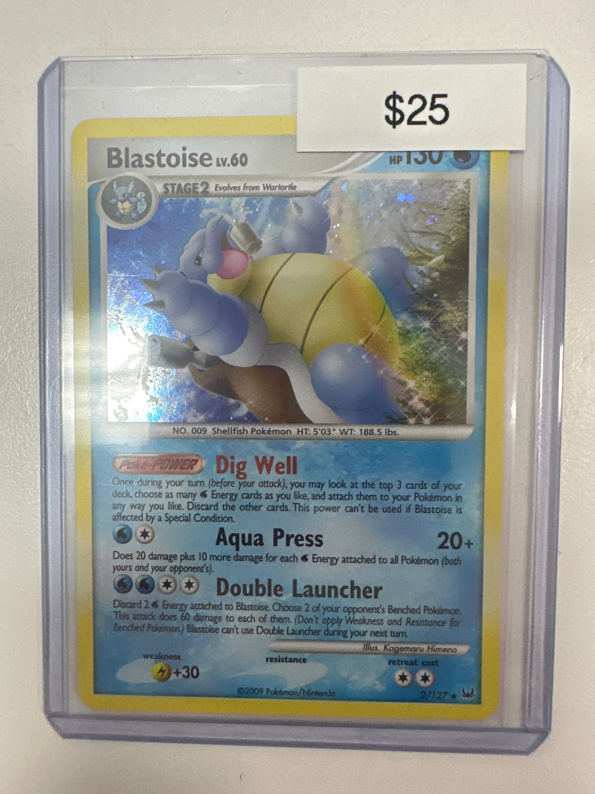 Pokemon Blastoise 2/127