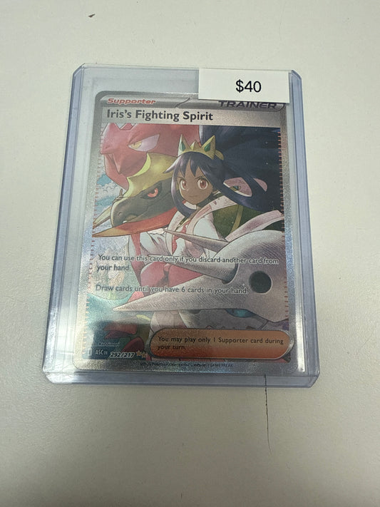 Pokemon Iris’s Fighting Spirit #292/217