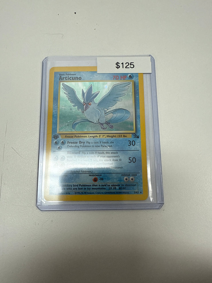 Fossil Articuno 1st Ed. Holo 