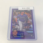 Topps Chrome Sean Bouchard Purple /250 #USC213