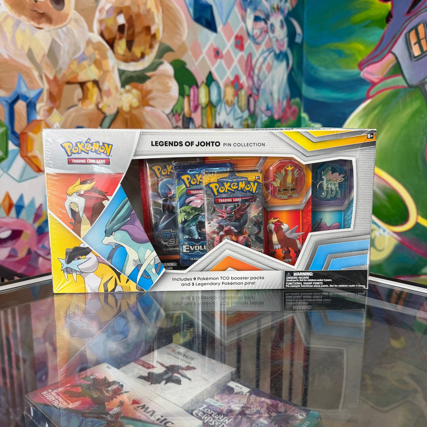 Pokemon Legends Of Johto Pin Collection