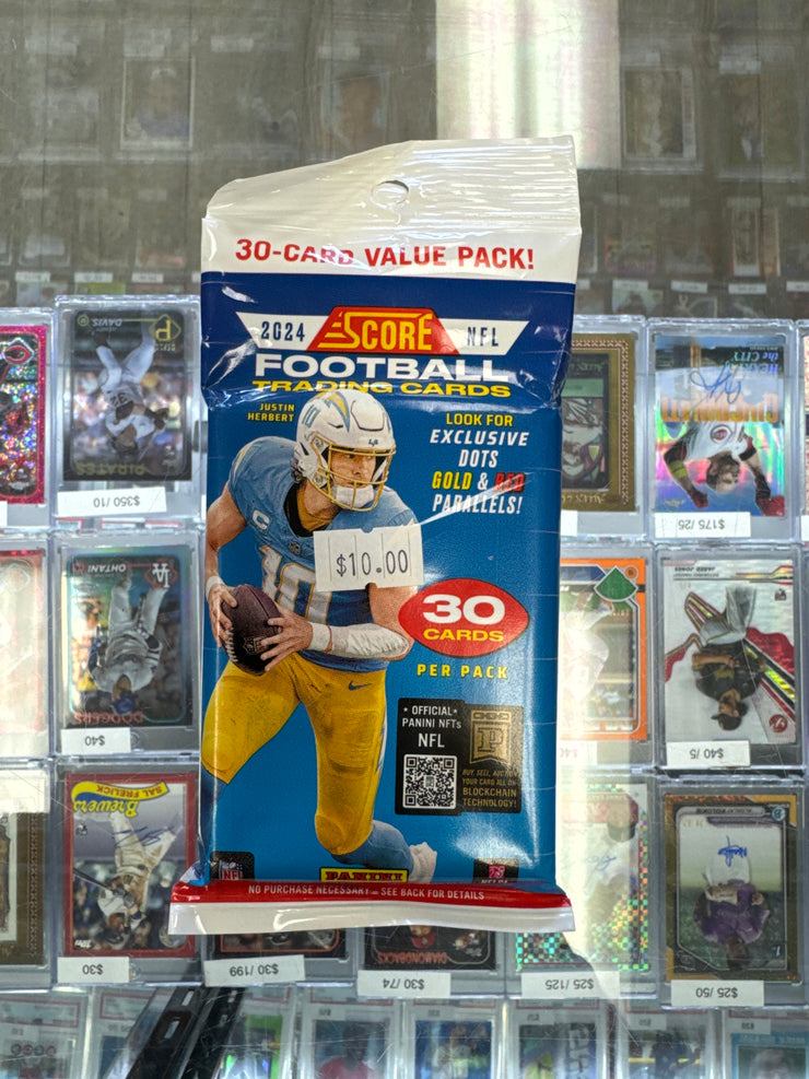 2024 Score Football Cello Value Pack