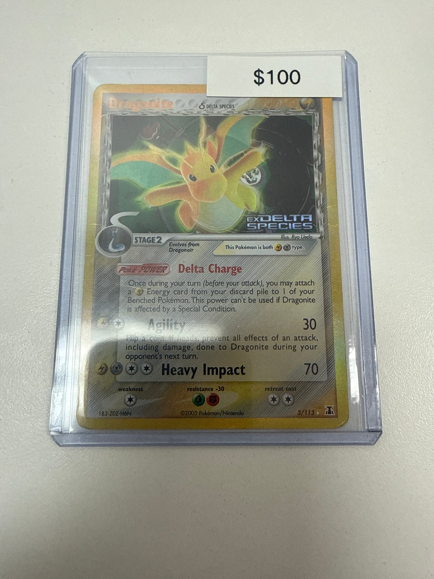 Pokemon Dragonite Delta Species #3/113