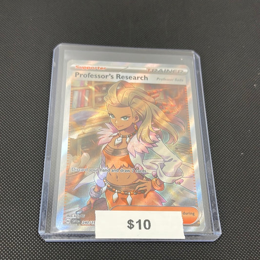 Pokémon Professor’s Research Scarlet Violet Alt Art 240/198
