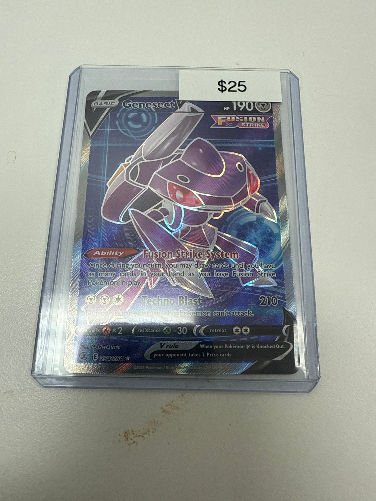 Pokemon Genesect V Full Art #254/264