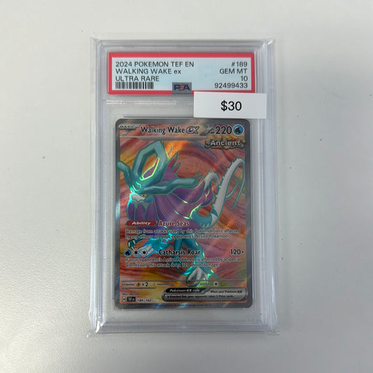 Pokémon Walking Wake ex 189 PSA 10