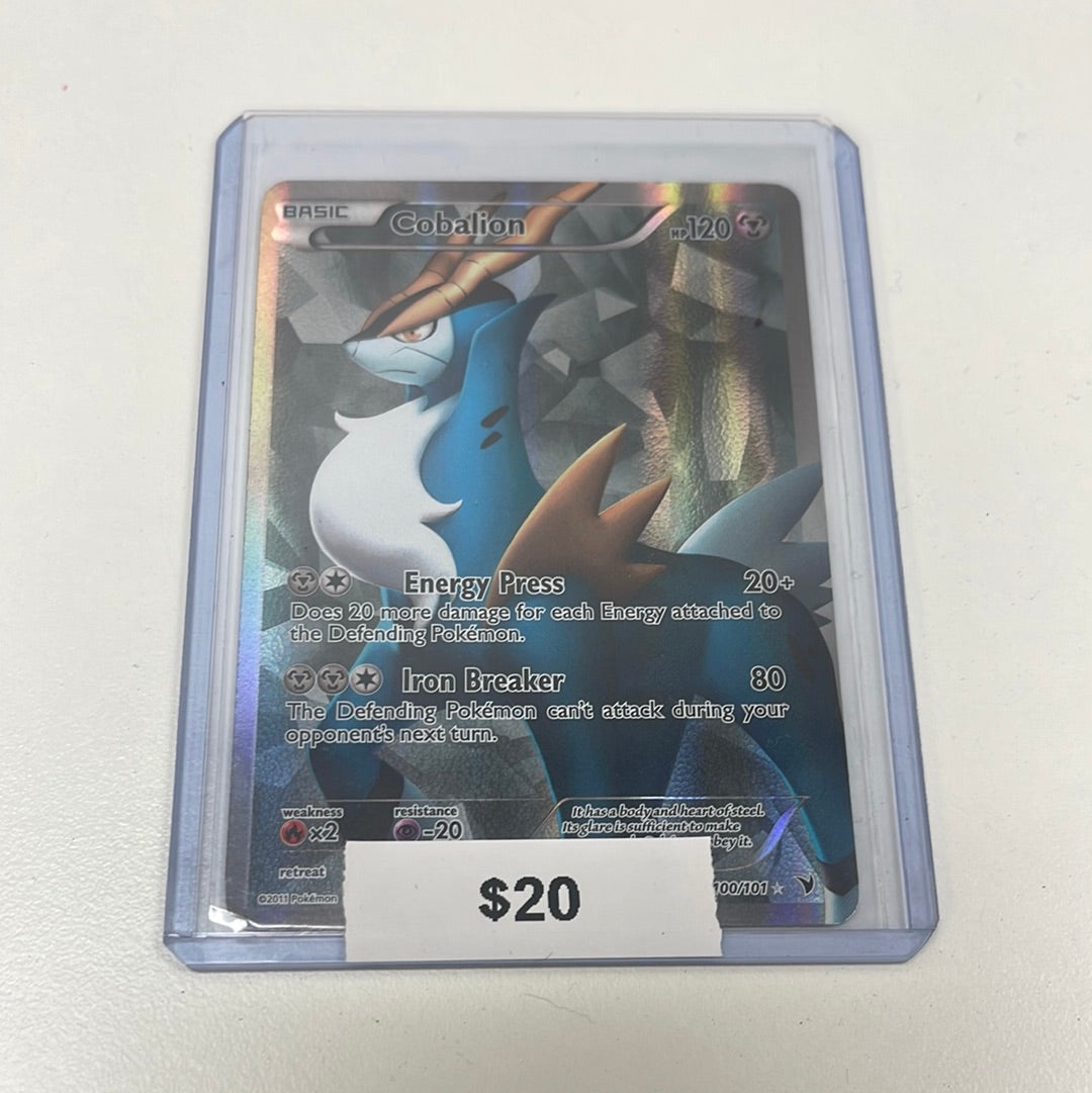 Pokémon Cobalion Noble Victories Full Art 100/101