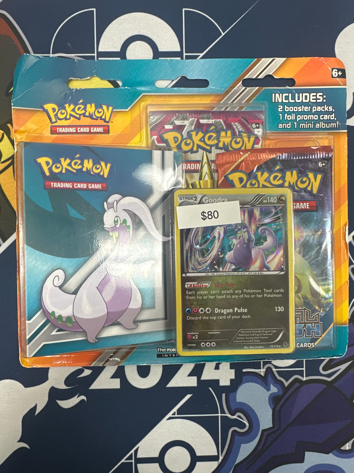 Pokemon Goodra Binder Blister Grail Collectibles AZ Pokemon Goodra Binder Blister Grail Collectibles AZ