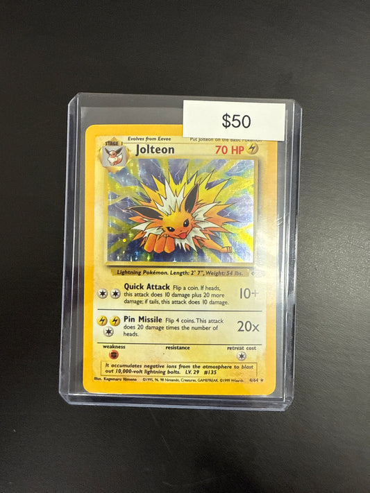 Pokémon Jolteon Holo 4/64