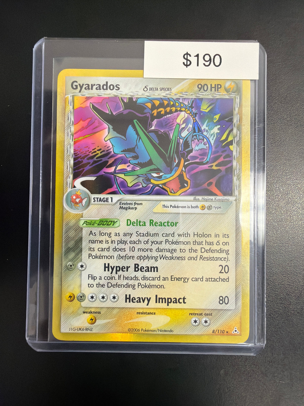 Pokemon Gyarados Delta Species #8/110