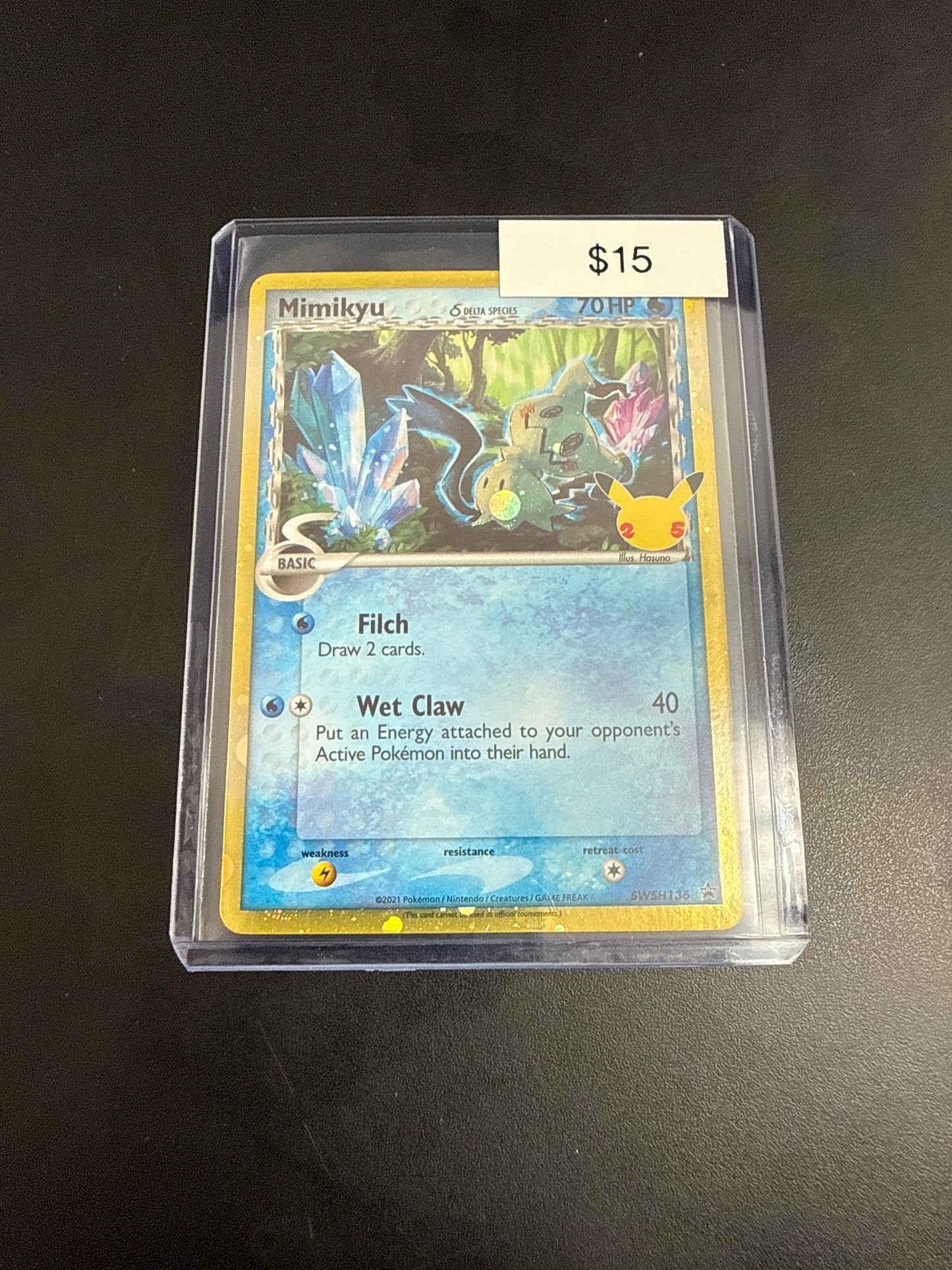 Pokemon Celebrations Mimikyu #swsh136