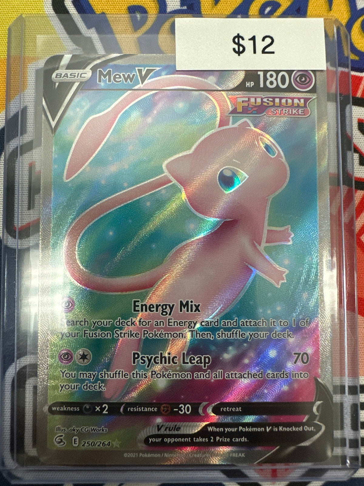 Pokemon Mew V 250/264