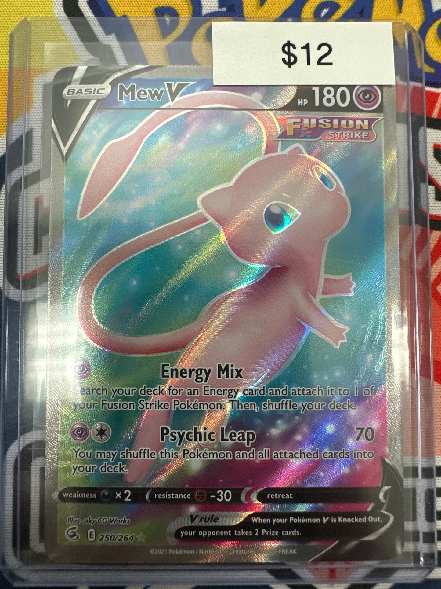 Pokemon Mew V 250/264