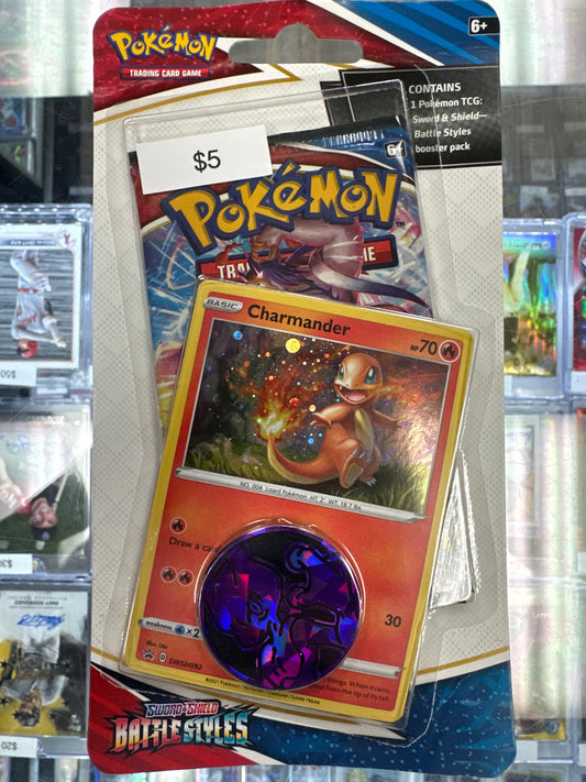 Pokemon Battle Styles 1 Pack Blister Charmander