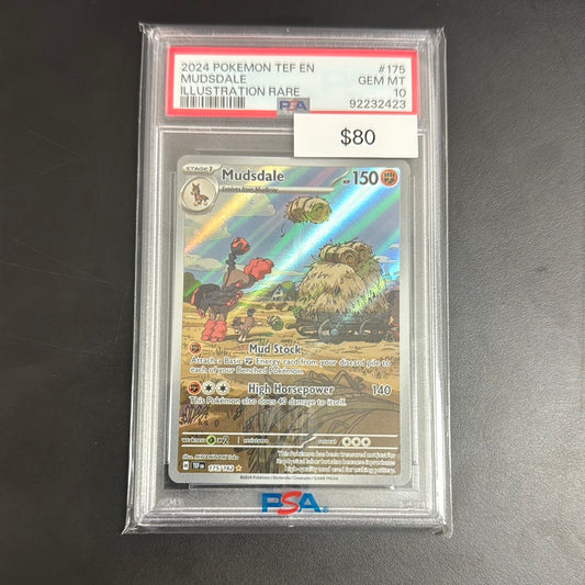 Pokémon Mudsdale 175 PSA 10