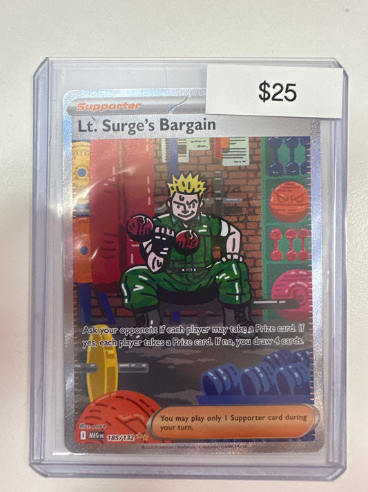 Pokemon Lt. Surge’s Bargain 185/132