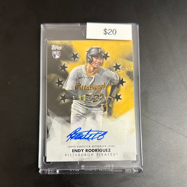 2024 Topps Endy Rodriguez Auto /199 