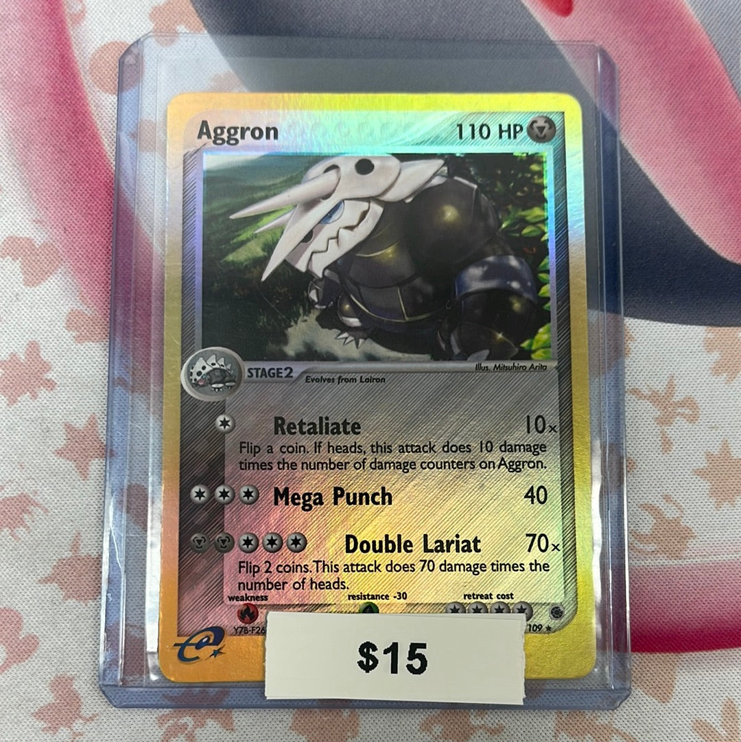Pokémon Aggron Ruby Sapphire Reverse Holo 1/109