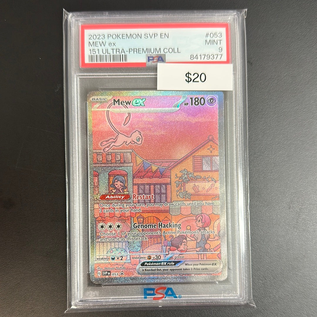 Pokémon Mew EX Ultra Premium Collection #053 PSA 9