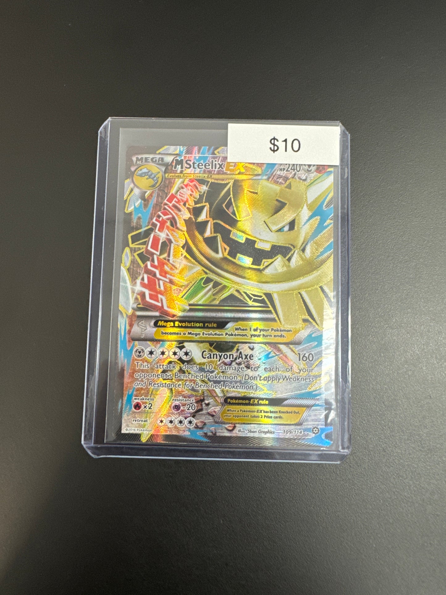 Pokémon M Steelix Ex 109/114