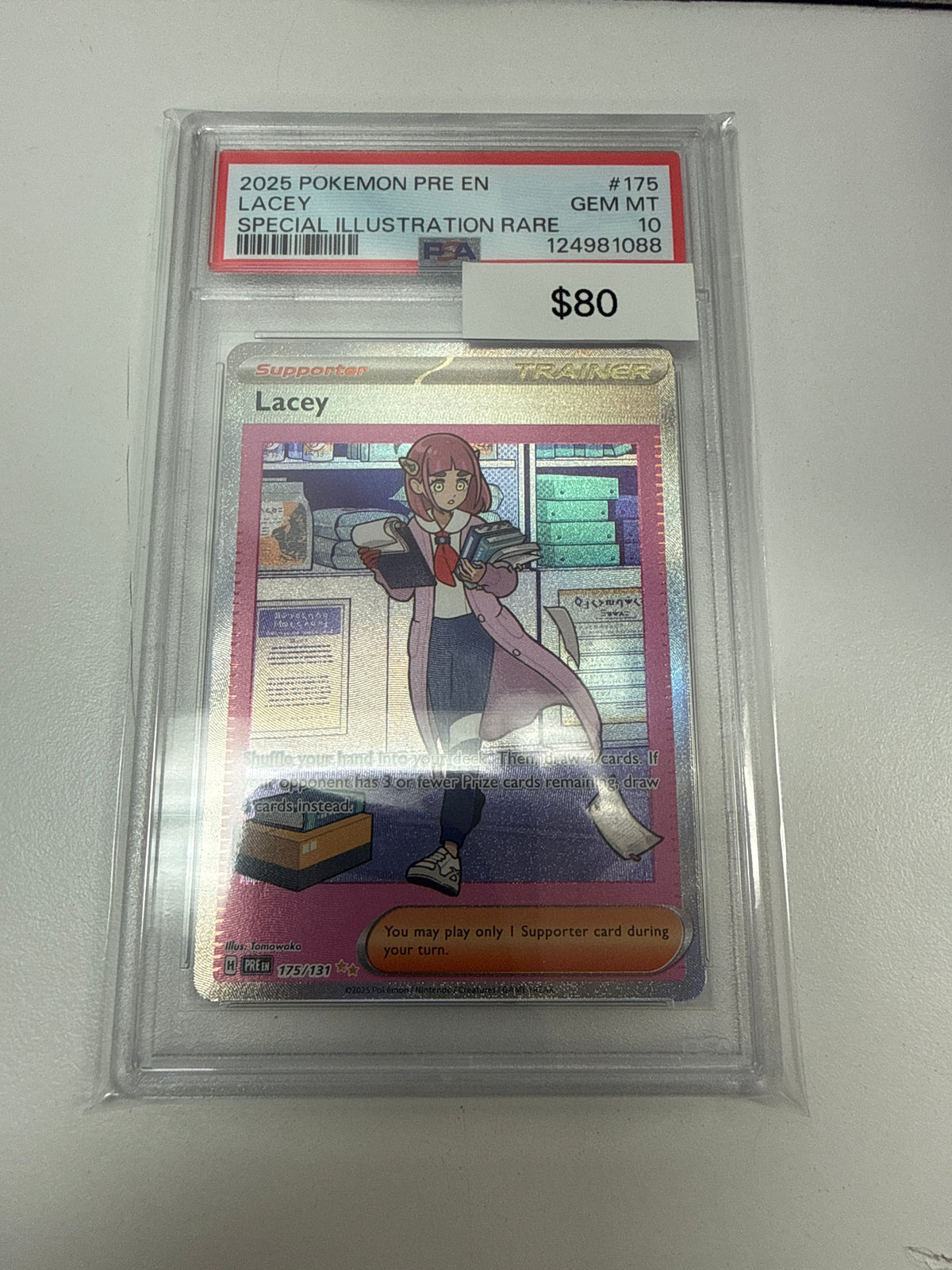 Pokemon Lacey #175/131 PSA 10