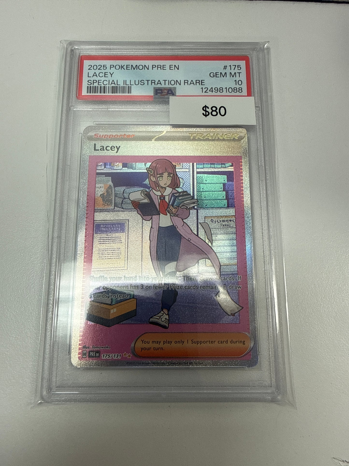Pokemon Lacey #175/131 PSA 10