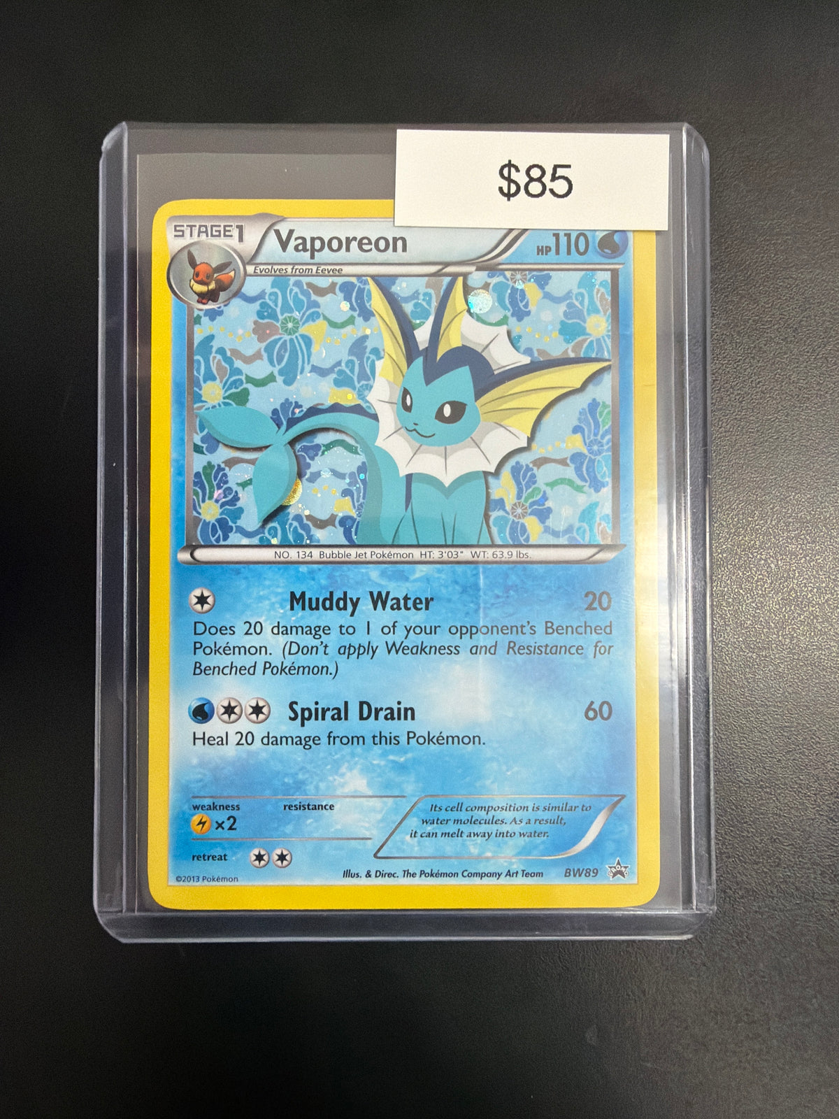 Pokemon Vaporeon #BW89