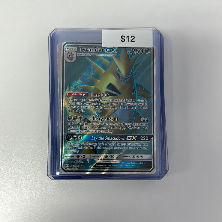 Pokémon Tyranitar GX 203/214