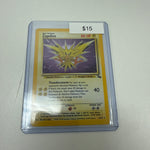 Pokemon Zapdos Holo #15/62