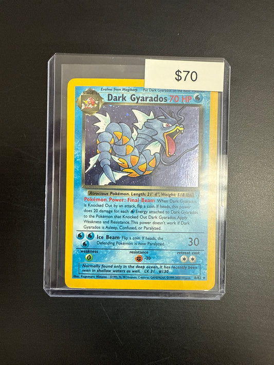 Pokémon Dark Gyarados 8/82