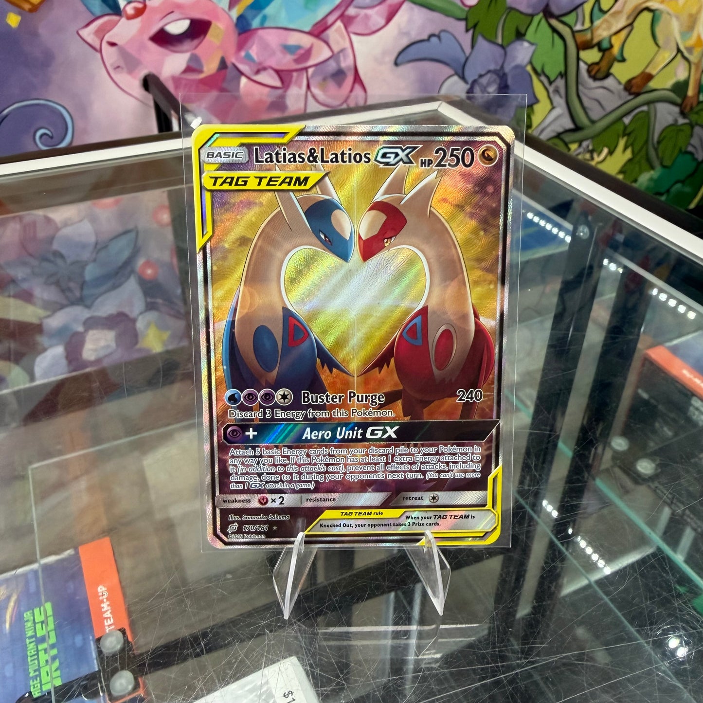 Pokemon Team Up Latias & Latios GX Tag Team #170/181