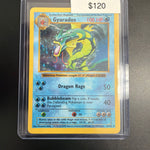 Pokemon Base Set Shadowless Gyarados #6/102