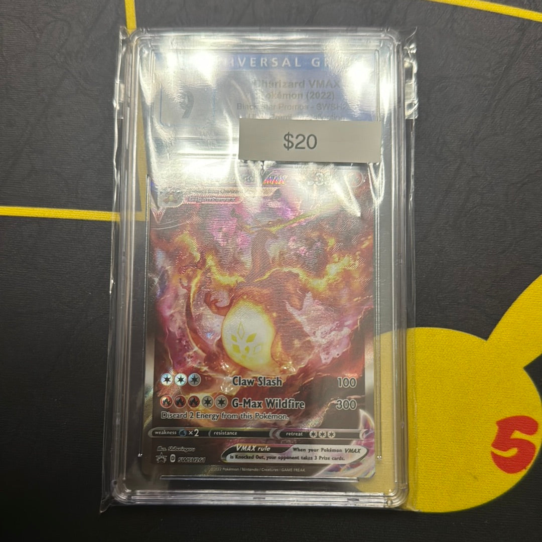 Pokémon Charizard VMAX Promo SWSH261 CGC 9