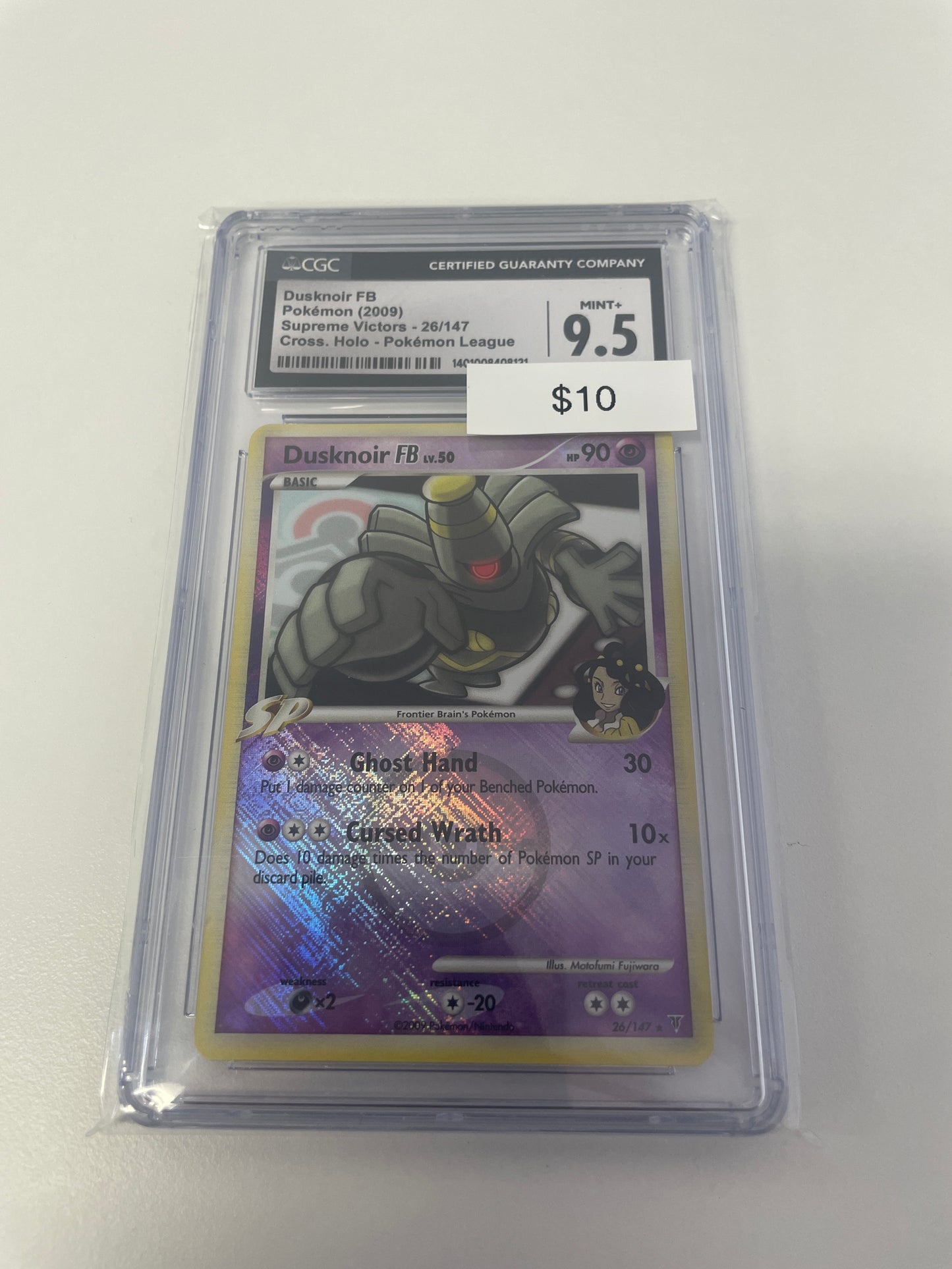 Pokemon Dusknoir FB 26/147 CGC 9.5