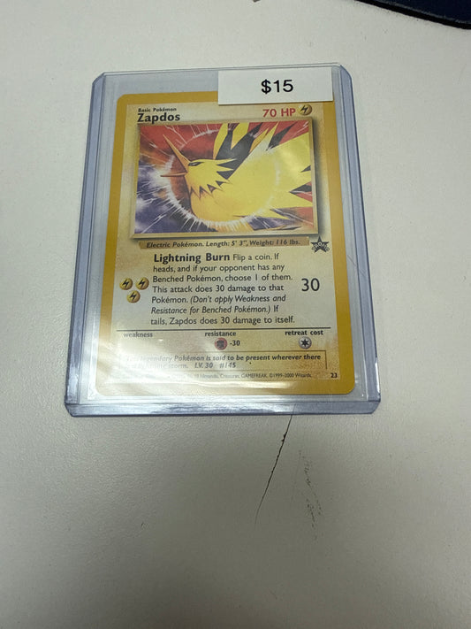 Pokemon Zapdos Promo #23