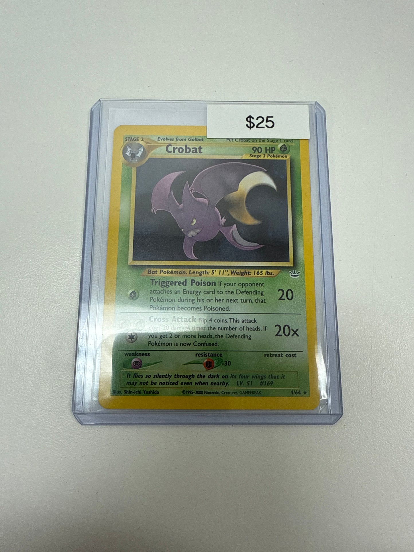 Neo Revelation Crobat Holo #4/64