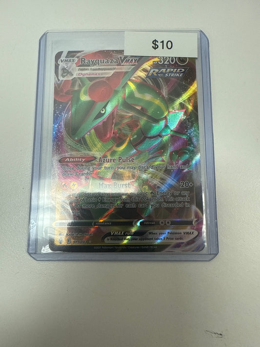 Pokemon Rayquaza Vmax #111/203
