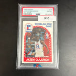 1989 Hoops Akeem Olajuwon All Star #178 PSA 8