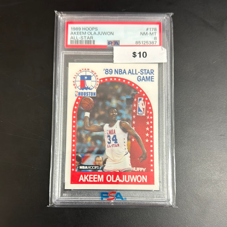1989 Hoops Akeem Olajuwon All Star 