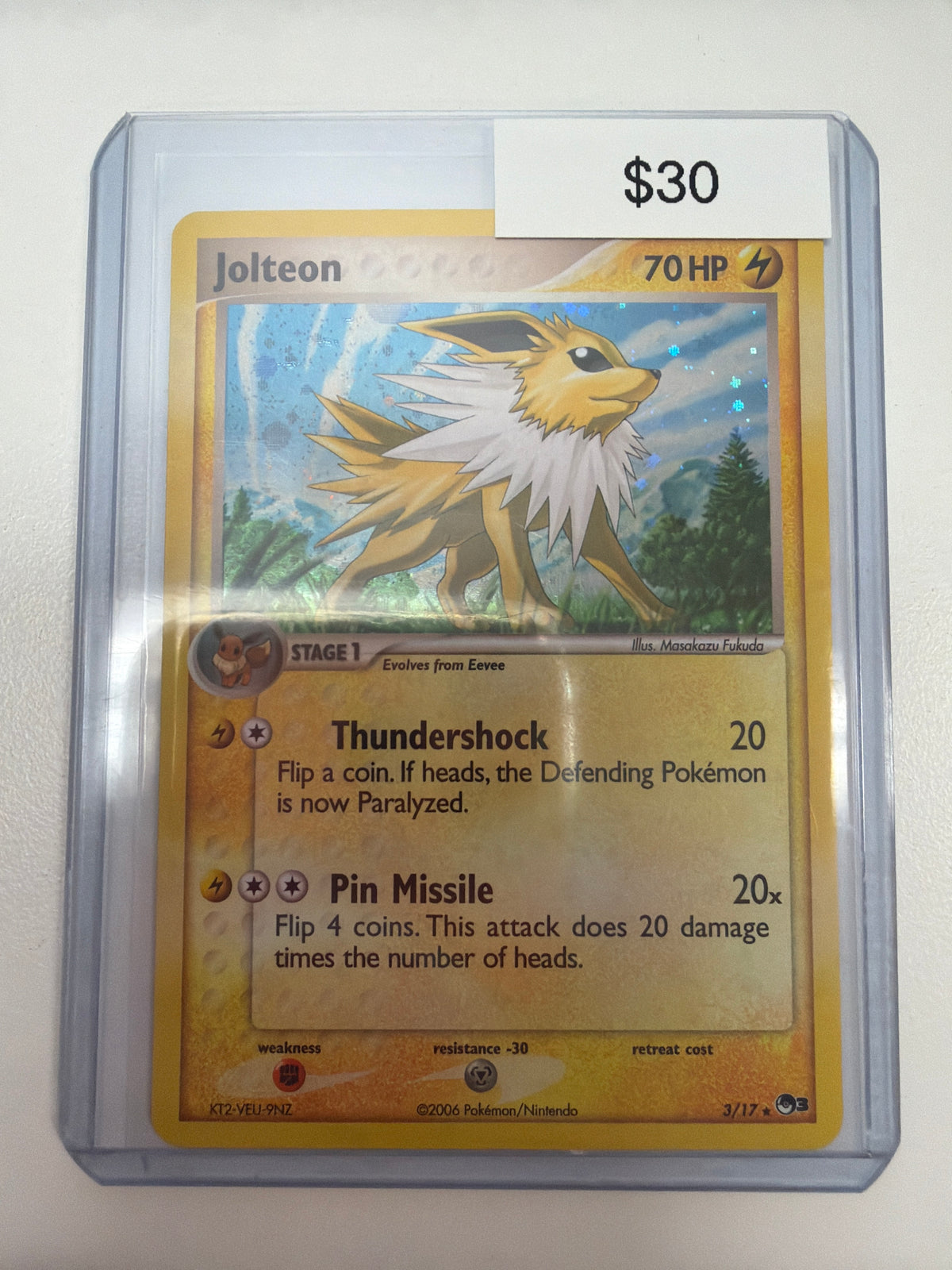 Pokemon Jolteon 3/17