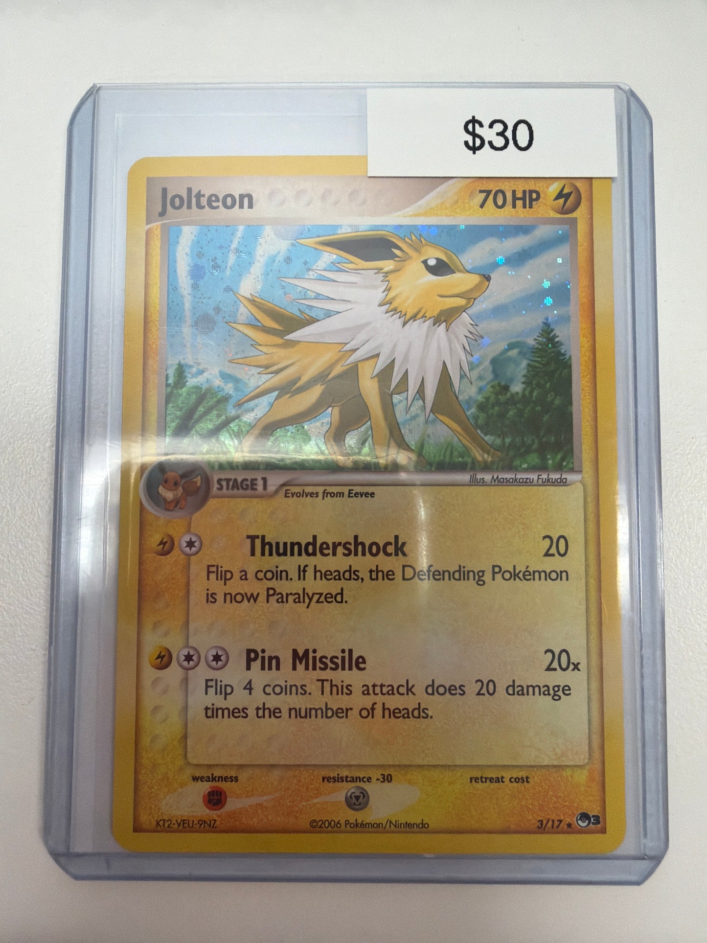 Pokemon Jolteon 3/17