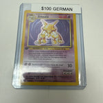 Pokemon GERMAN Alakazam 1st Ed #1/102