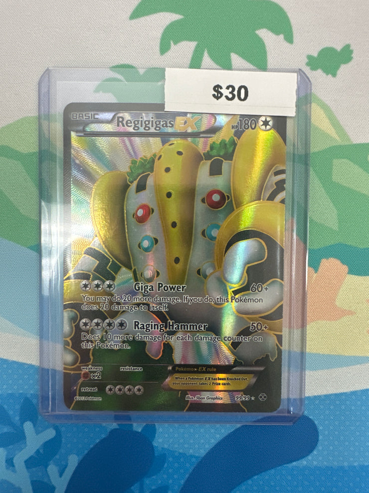 Pokemon Next Destinies Regigigas EX Full Art 99/99